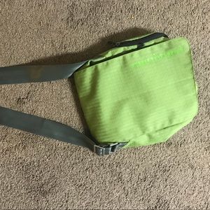 Patagonia lime green bag